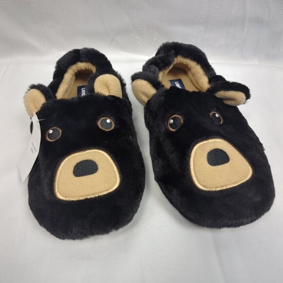 Lands' End Other - Land's End Bear Faux Fur Slippers